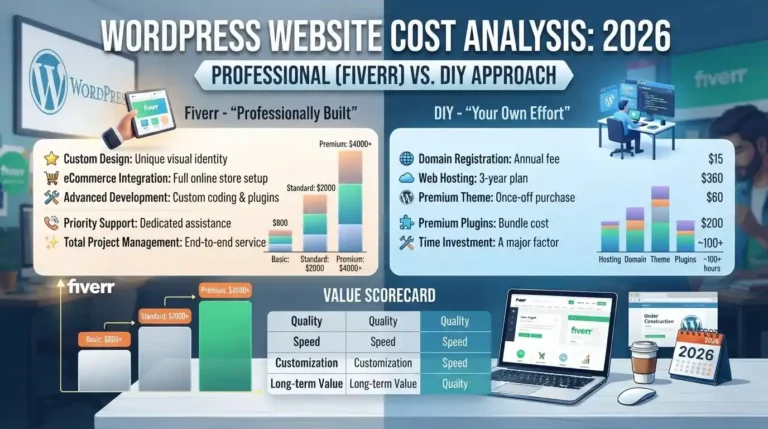 WordPress Website Cost in 2026